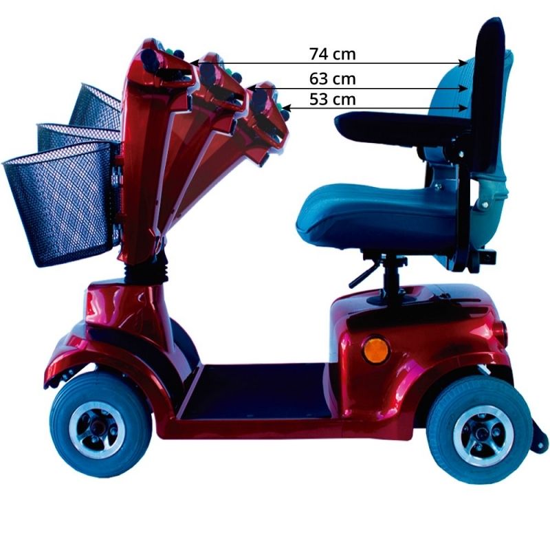 Scooter elétrico para pisces de mobilidade reduzida