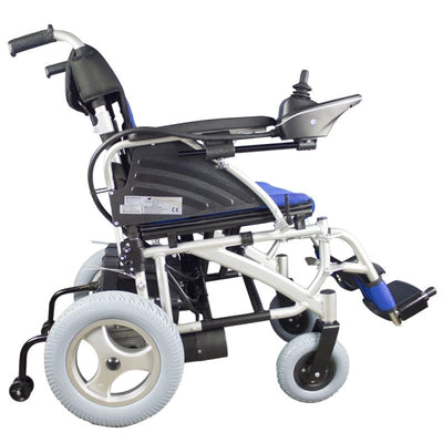 Cadeira de rodas elétrica dobrável de lyra
